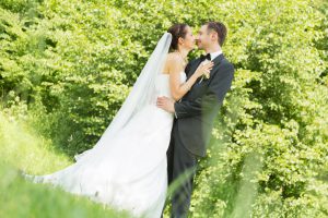 Hochzeitsfotografie inniges Brautpaar
